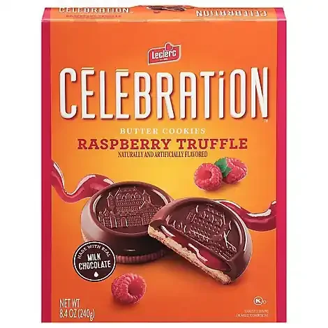 Celebrations Raspberry Truffle Cookies – 8.4 OZ