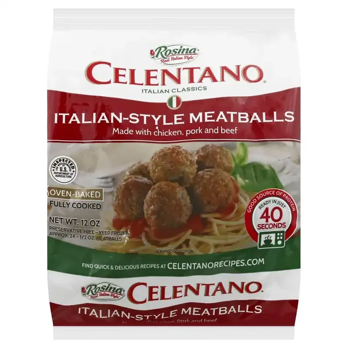 Celentano Italian Style Meatballs 12 oz