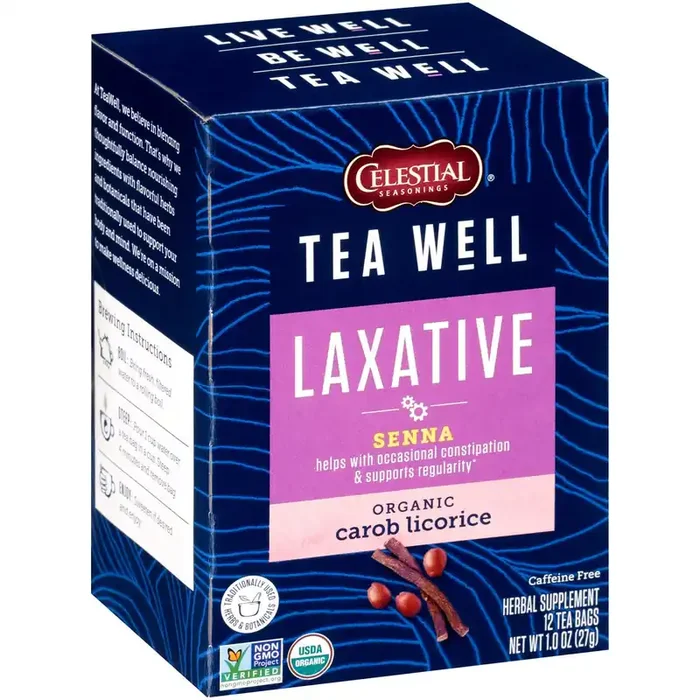 Celestial Seasonings Carob Licorice Tea Well Laxative
