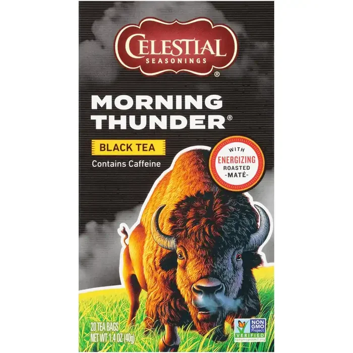 Celestial Seasonings Celestial Seasng Tea Morning Thunder – 20 ct