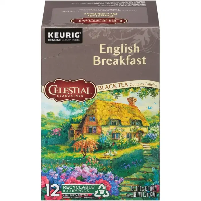 Celestial Seasonings English Breakfast Black Tea K Cups