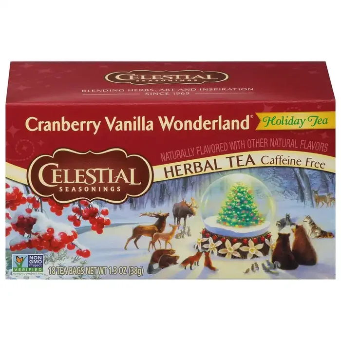 Celestial Seasonings® holiday tea, cranberry vanilla