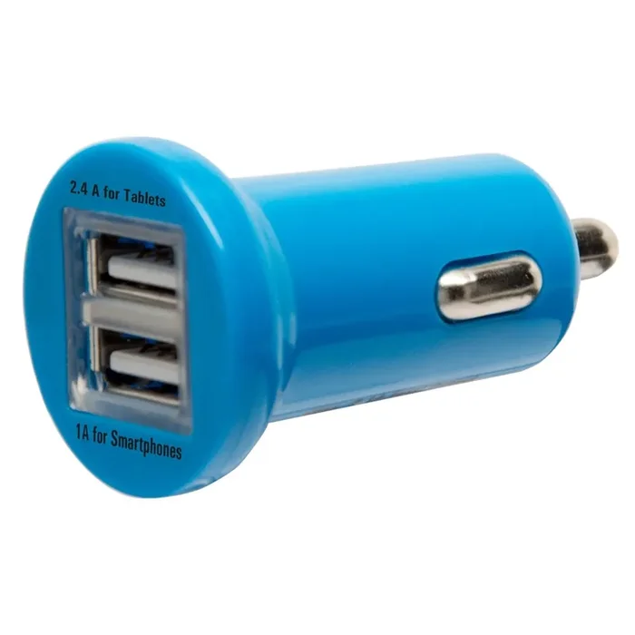 Cellcandy 2.4 Amp Dual Usb Car Charger – Tropical Blue