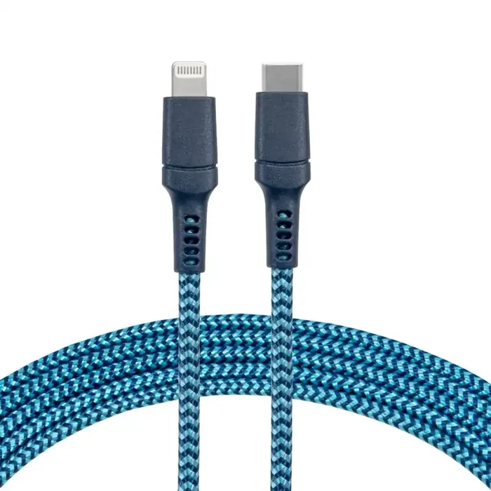 Cellcandy Braided Apple Lightning Cable – Blue