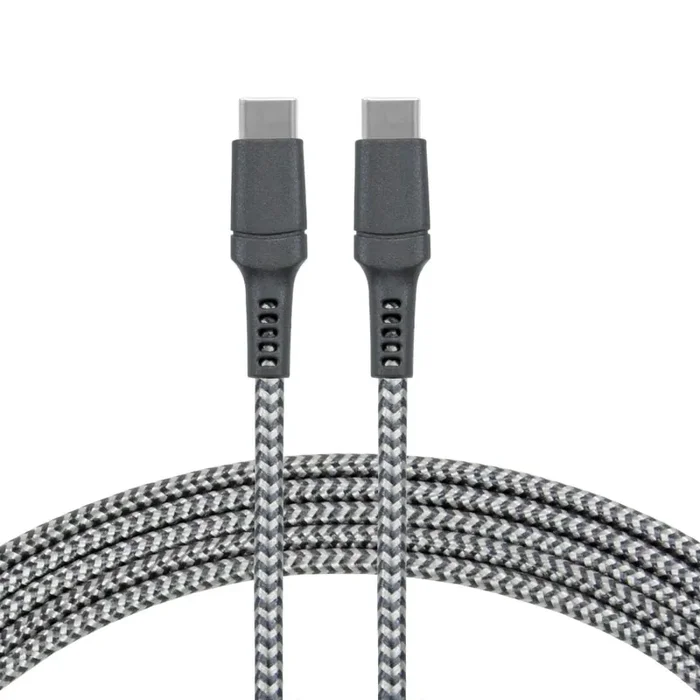 Cellcandy Braided Usb-C To C Cable – Grey