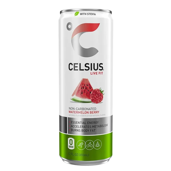 Celsius 12 – fl oz Sparkling Watermelon Berry Energy Drink