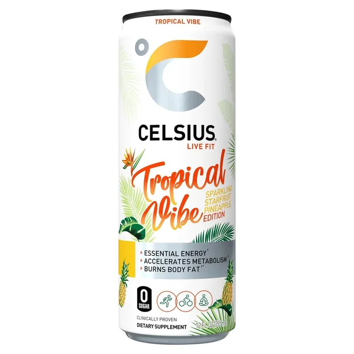 Celsius 12 – fl oz Tropical Vibe Energy Drink