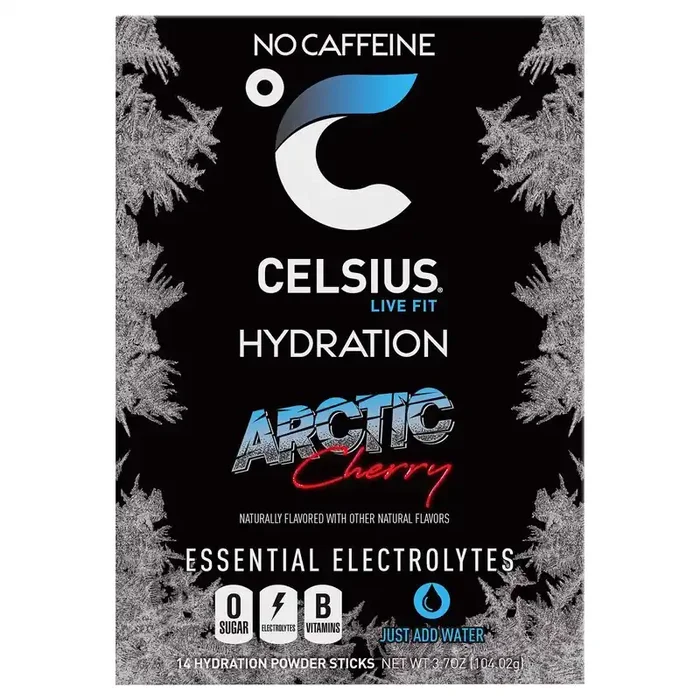 Celsius Arctic Cherry Hydration Powder Sticks