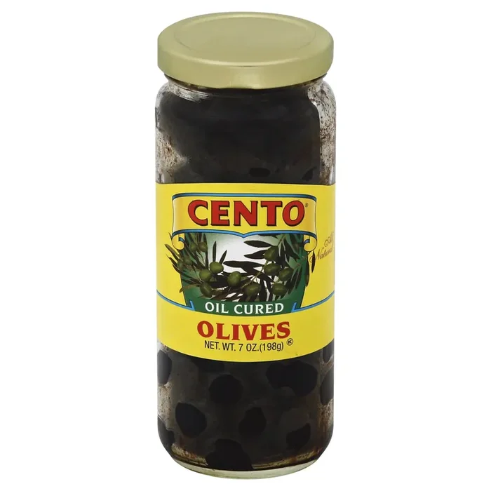 Cento Oil Cured Black Olives