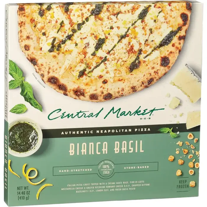 Central Market Bianca Basil Pizza
