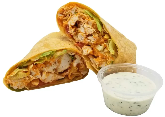 Central Market Buffalo Chicken Wrap