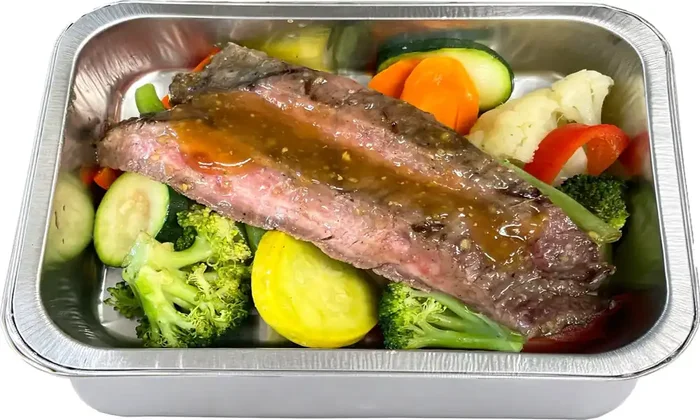 Central Market Honey Garlic Flank Steak Dinner for One