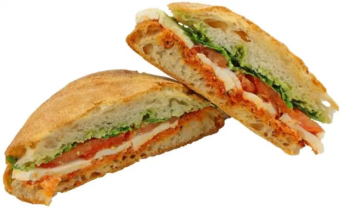 Central Market Mozzarella Tomato And Basil Sandwich