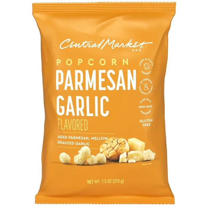 Central Market Parmesan Garlic Popcorn
