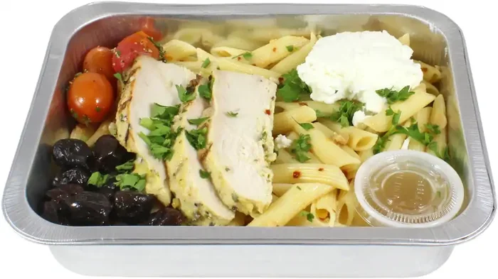 Central Market Penne With Roasted Tomatoes Goat Cheese And Chicken