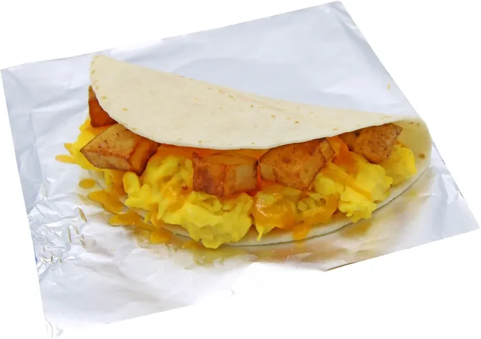 Central Market Potato and Egg Taco