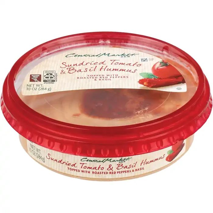 Central Market Sundried Tomato and Basil Hummus