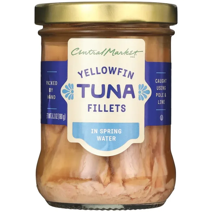 Central Market Yellowfin Tuna Fillets – Spring Water