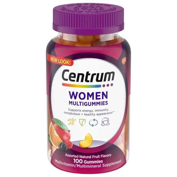 Centrum Multi Gummies Women, Fruit Flavors