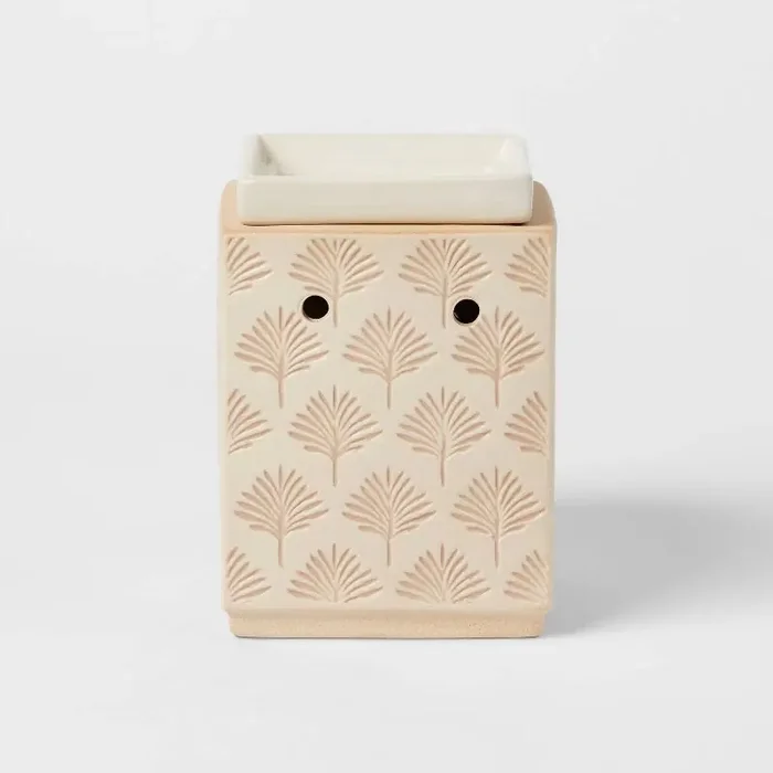 Ceramic Debossed Pattern Wax Warmer – Threshold™