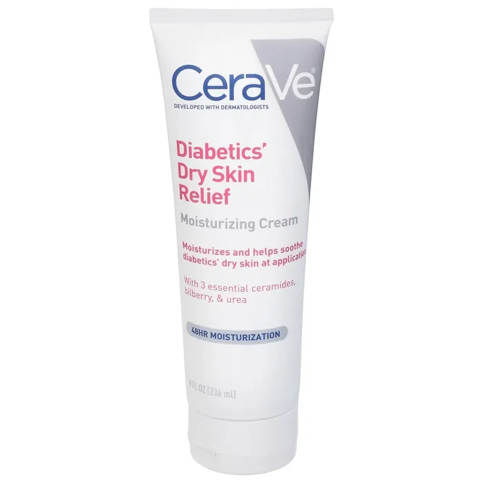 CeraVe 48 Hr Diabetics Dry Skin Relief Moisturizing Cream 8 fl oz