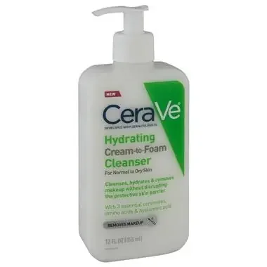 CeraVe Cleanser Hydrating Cream-To-Foam Cleanser