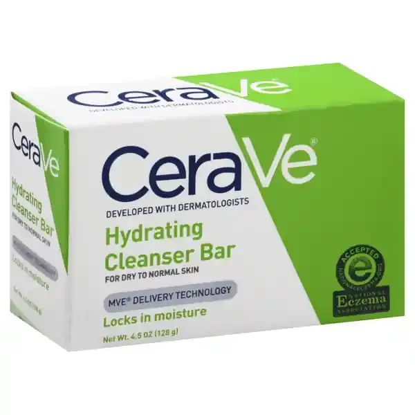 CeraVe Hydrating Cleanser Bar, For Dry To Normal Skin