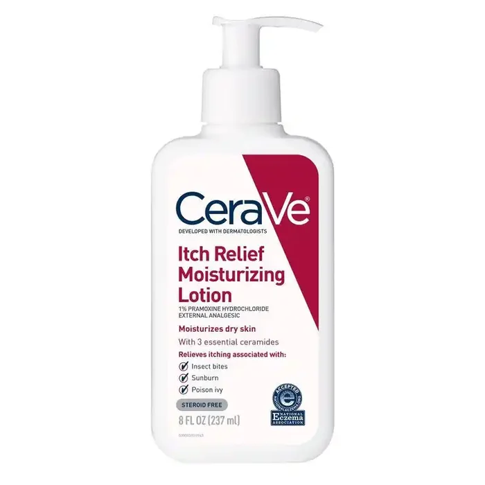 CeraVe Itch Relief Moisturizing Lotion for Dry and Itchy Skin Unscented – 8 fl oz