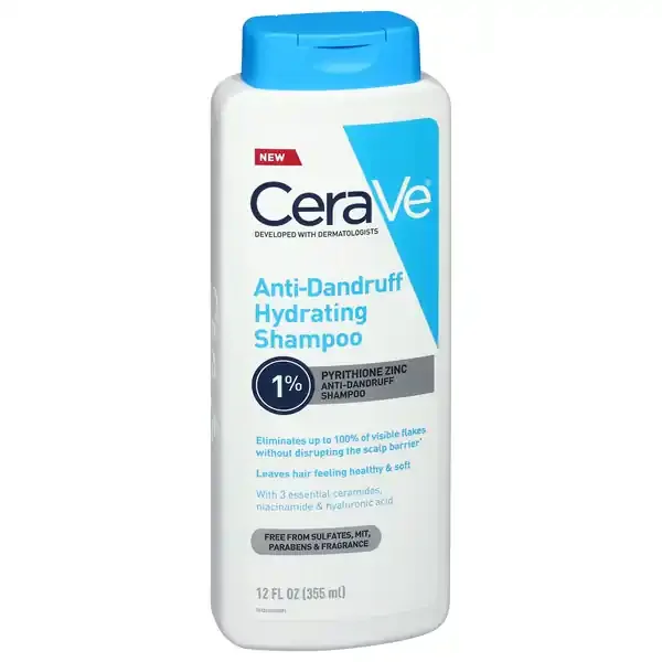 Cerave Shampoo, Hydrating, Anti-Dandruff