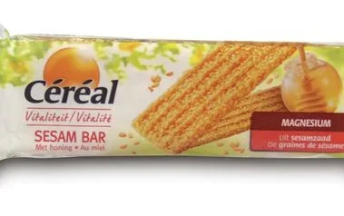 Cereal Sesame bar with honey and magnesium vital energy