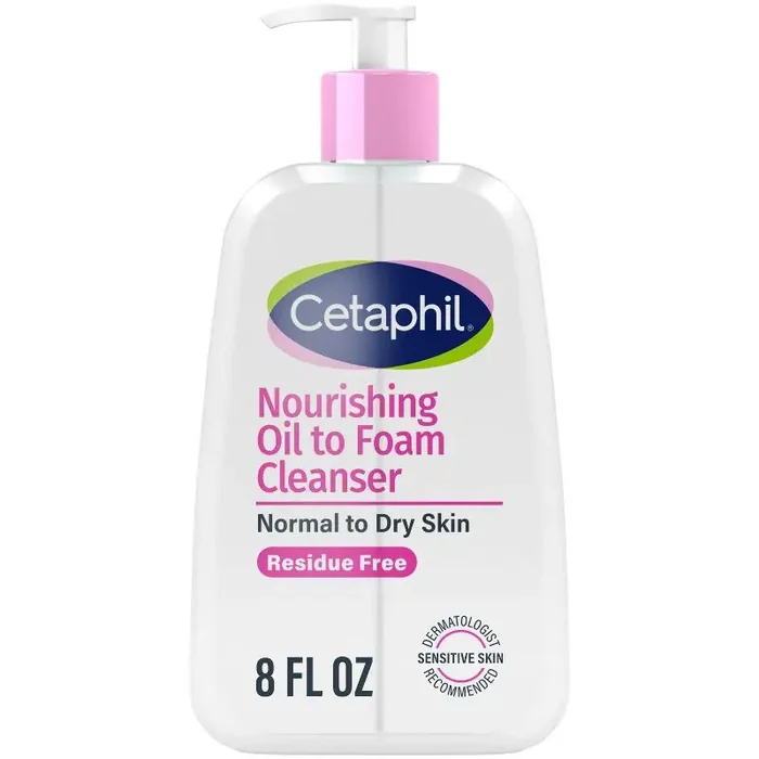 Cetaphil Nourishing Oil to Foam Cleanser – 8 fl oz