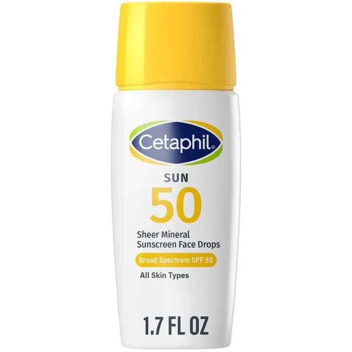 Cetaphil Sheer Mineral Liquid Face Sunscreen SPF 50 – 1.7 fl oz