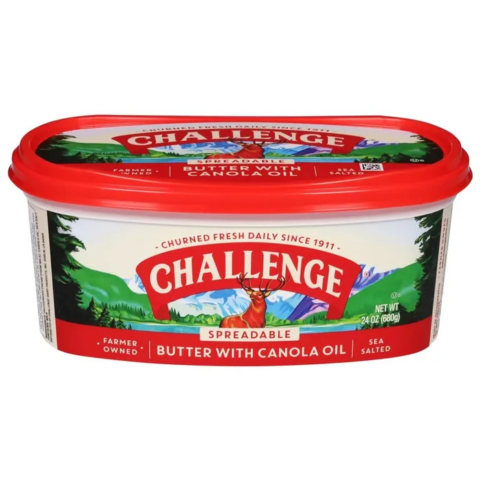 Challenge Spreadable Sea Salted Butter with Canola Oil 24 oz