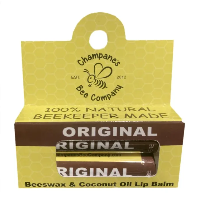 Champane‘s Bee Company Original Beeswax & Coconut Oil Lip Balm
