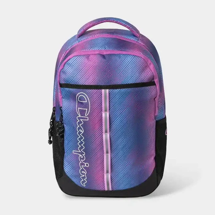 Champion Center Backpack – Blue/Pink