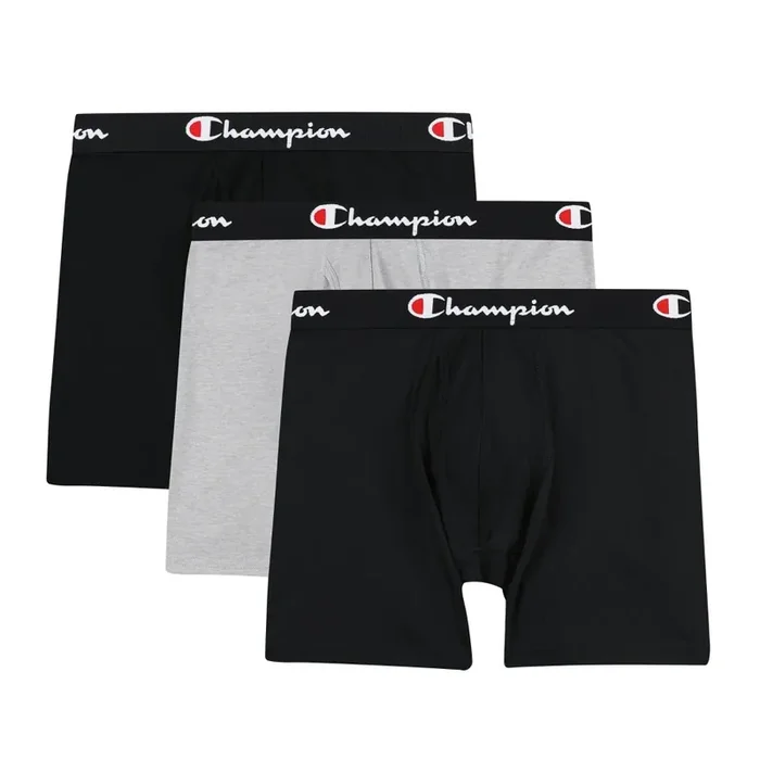 Champion Extra Large 3 Piece Cotton Stretch Boxer Brief – Assorted Colors