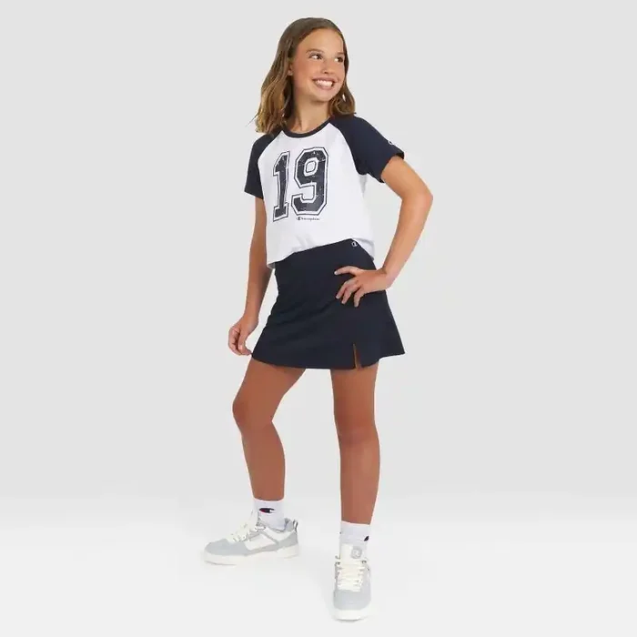 Champion Girls‘ A-Line Skort – Dark Navy L