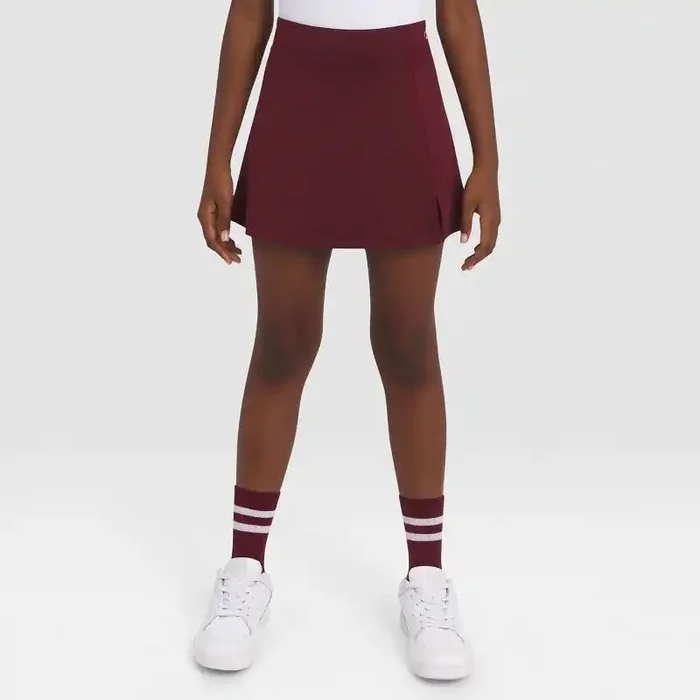 Champion Girls‘ A-Line Skort – Wine Red M