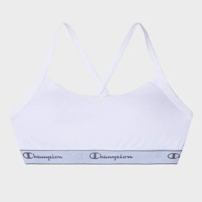 Champion Girls‘ Authentic Originals Bralette – White S