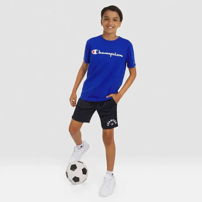 Champion Kids‘ Signature ‘surf the Web‘ Graphic T-Shirt – Blue L