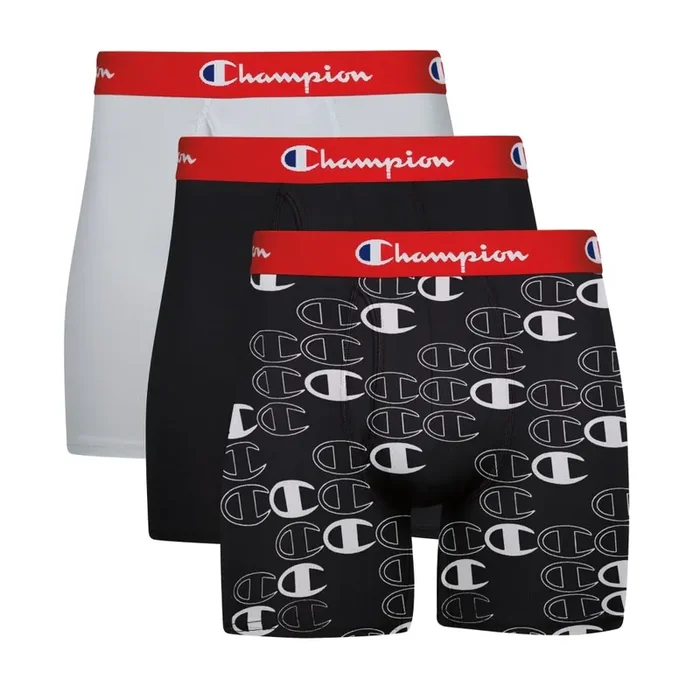 Champion Large Lightweight Stretch Boxer Briefs