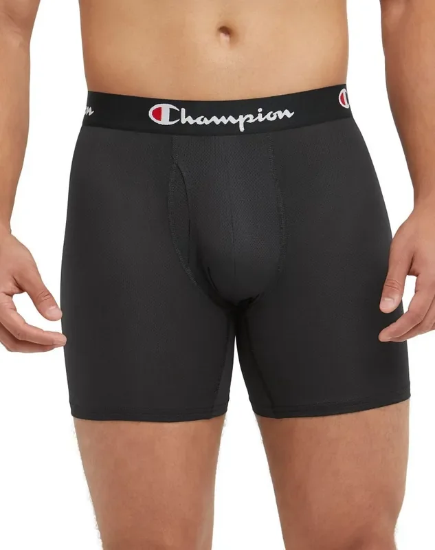 Champion Men‘s Black Underwear – Large