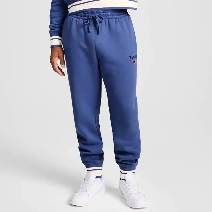 Champion Men‘s Fleece Joggers – Gray Blue S