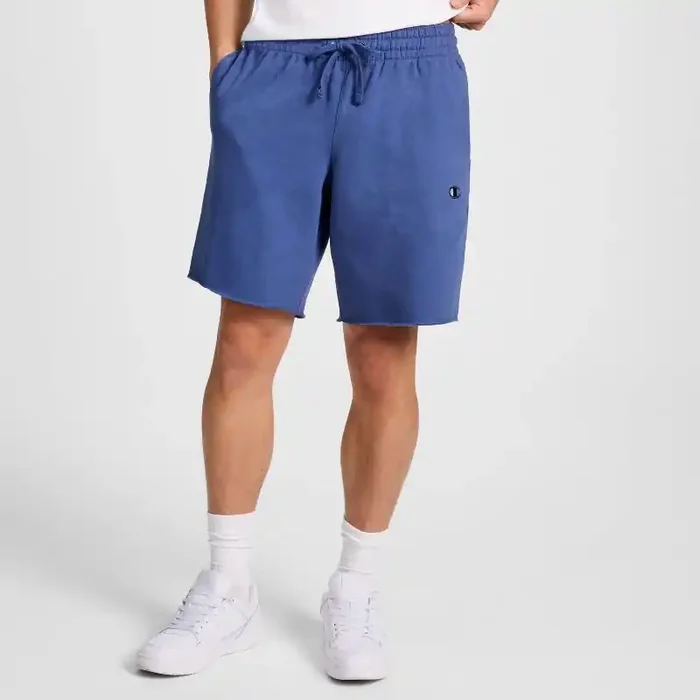 Champion Men‘s Fleece Shorts – Gray Blue M
