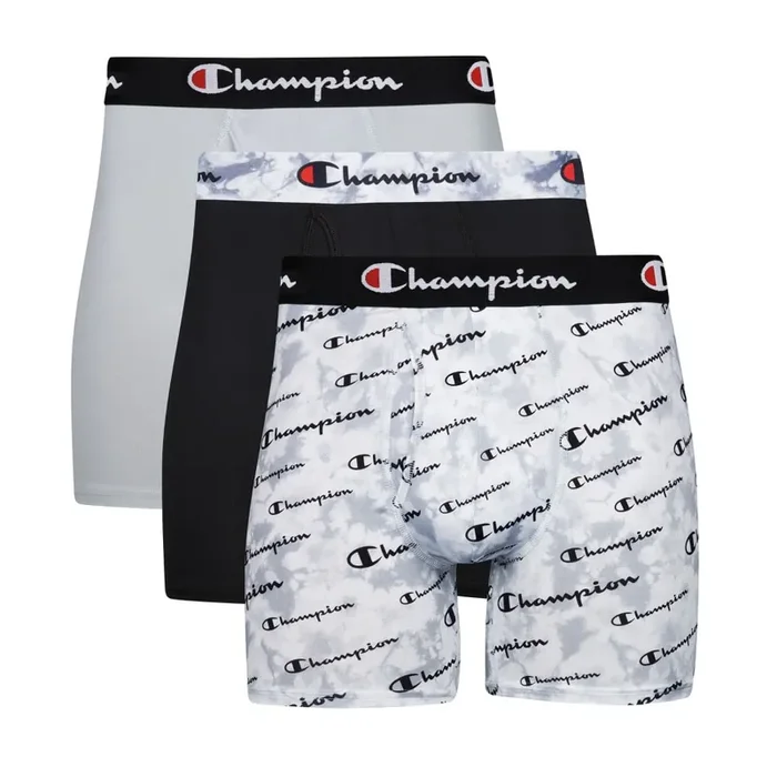 Champion Polyspan Total Support Pouch Boxer Brief 3-Pack