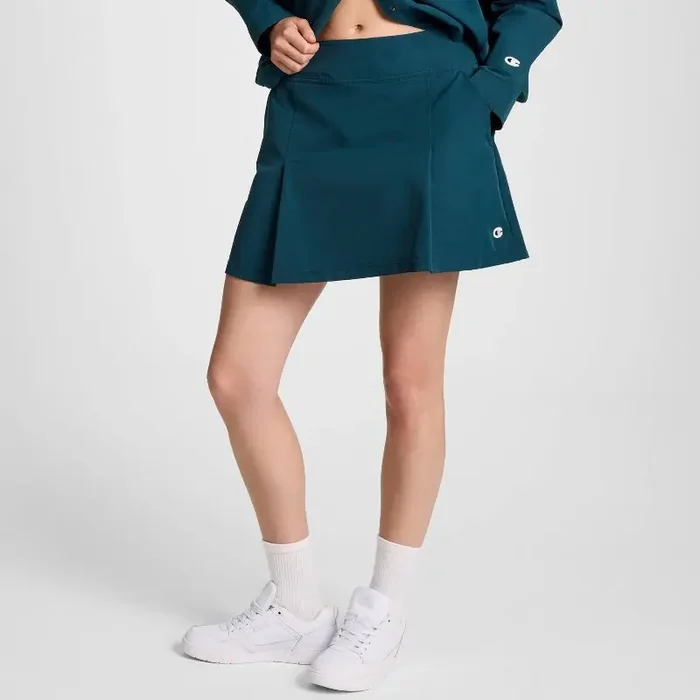 Champion Women‘s Pleated Skort – Teal Blue 16