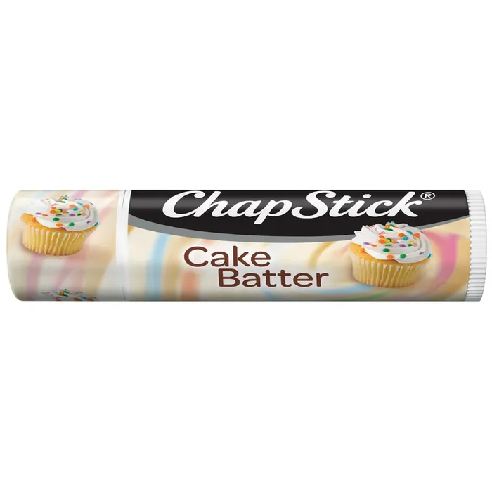 ChapStick Cake Batter Limited Edition Flavored Lip Balm Tubes – 0.15 Oz (Pack of 12)