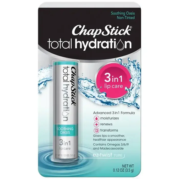 Chapstick Total Hydration Lip Balm – Soothing Oasis – 0.12oz