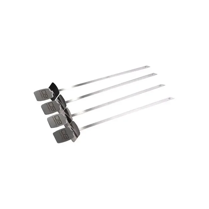 Char-Broil 4pk Grill Rust-Resistant Cookware Stainless Steel Skewers