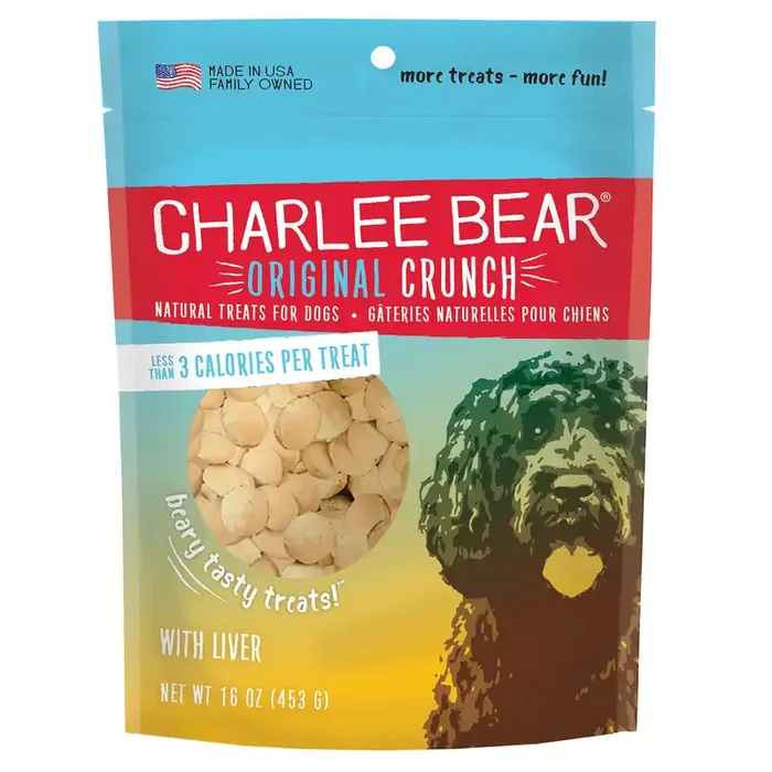 Charlee Bear Dog Treats with Liver